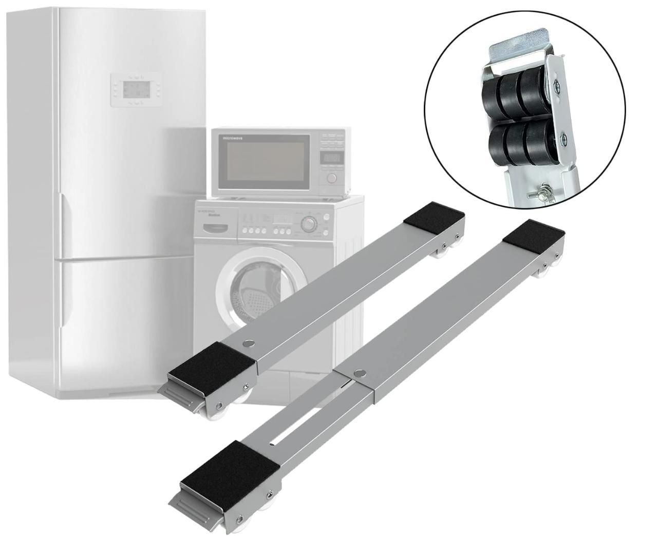 Adjustable Trolley Mount Rack (Set of 2)