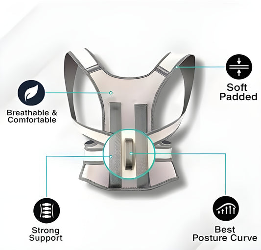 Adjustable Posture Corrector Belt – Relieve Slouching & Back Pain