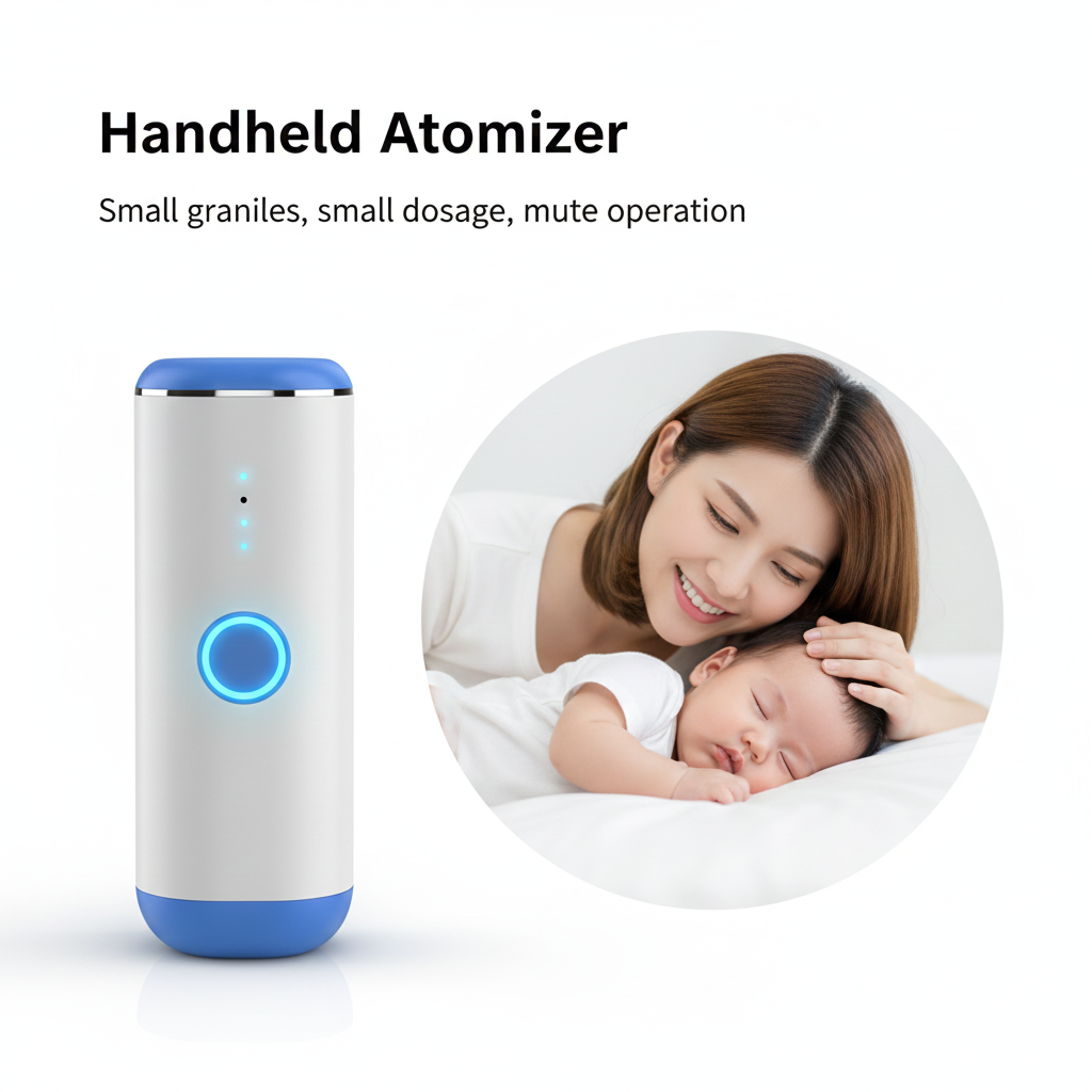 Portable Ultrasonic Rechargeable Mesh Nebulizer Machine